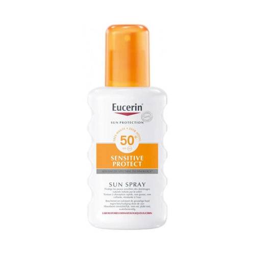 يوسيرين بخاخ واقي شمس شفاف للبشرة الحساسة والجسم SPF50 سريع الامتصاص - 200 مل