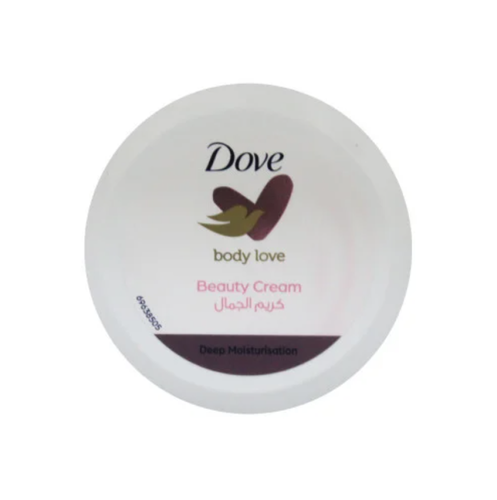 دوف كريم الجمال الوردي (Beauty Cream) لترطيب ونعومة البشرة (حجم كبير) - 250 مل
