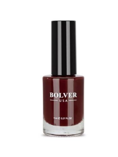 بولفير (Bolver) طلاء أظافر (مناكير) لون برغندي كلاسيكي وثابت درجة 717