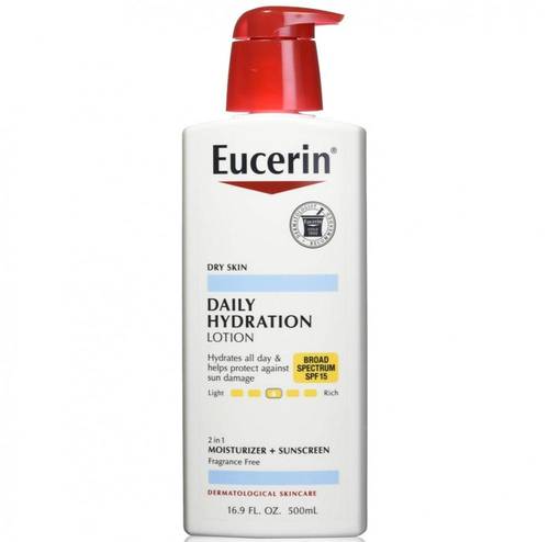 يوسيرين لوشن الترطيب اليومي الخفيف (Daily Hydration) للجسم والبشرة - 500 مل