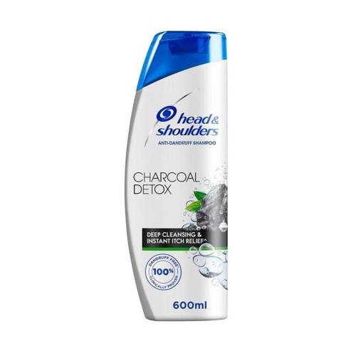 هيد اند شولدرز شامبو ضد القشرة ديتوكس الفحم (Charcoal Detox) - 390 مل