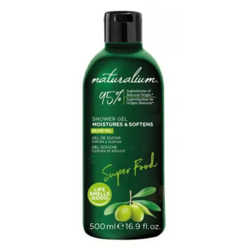 ناتشوراليوم (Naturalium) شاور جل (غسول جسم) مغذي بزيت الزيتون - 500 مل