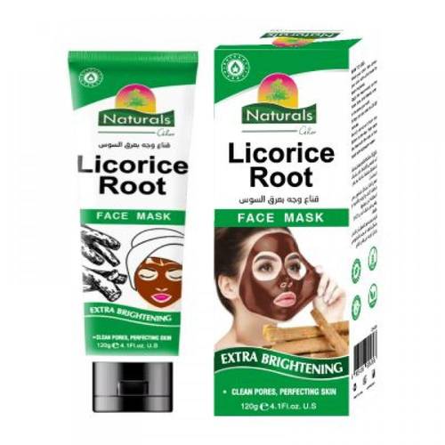 ناتشورال (Natural) ماسك ومقشر للبشرة بخلاصة عرق السوس للتفتيح - 120 جم