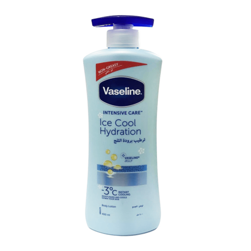 فازلين لوشن الجسم ترطيب برودة الثلج (Ice Cool) حجم وسط - 400 مل