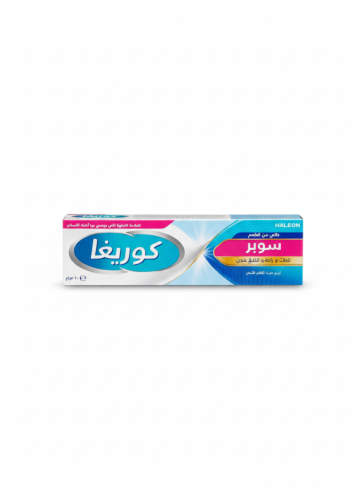 كوريغا (Corega) كريم سوبر مثبت لأطقم الأسنان لثبات قوي ومريح - 40 جم