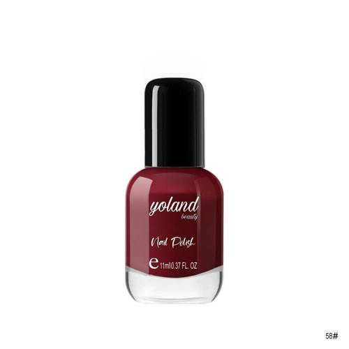 يولاند بيوتي (Yolande Beauty) طلاء أظافر (مناكير) طويل الأمد لون رقم 58