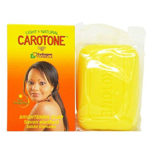 كاروتون (Carotone) صابونة تفتيح طبيعية خفيفة لتنظيف وتوحيد لون البشرة - 190 جم