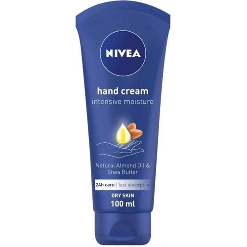 نيفيا (Nivea) كريم مرطب ومغذي لليدين بخلاصة زيت اللوز الطبيعي للنعومة - 100 مل