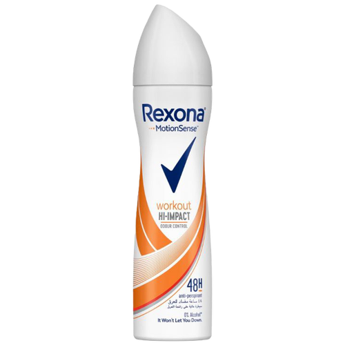 ريكسونا (Rexona) بخاخ مزيل عرق للسيدات وورك أوت (Workout) حماية أثناء الحركة - 150 مل