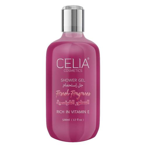 سيليا (Celia) جل استحمام (شاور جل) برائحة العطور الفرنسية الفاخرة - 500 مل