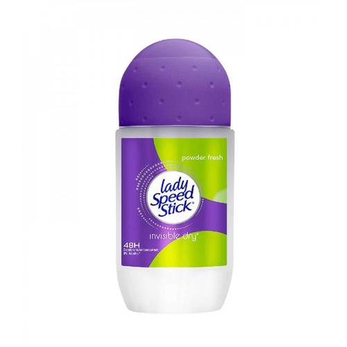 ليدي سبيد ستيك مزيل عرق رول أون (Powder Fresh) حماية ونعومة 48 ساعة