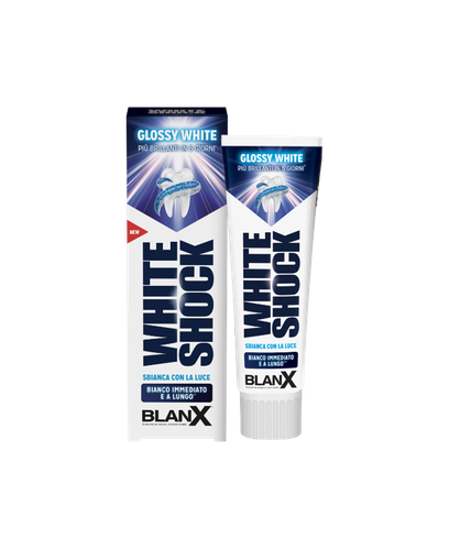 بلانكس (Blanx) معجون أسنان وايت شوك (White Shock) لتبييض فوري للأسنان - 50 مل