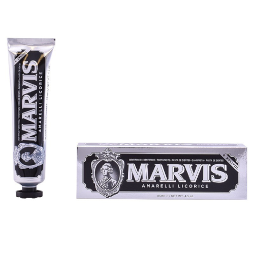مارفيس (Marvis) معجون أسنان أماريللي (Amarelli) بخلاصة العرقسوس والنعناع - 85 مل