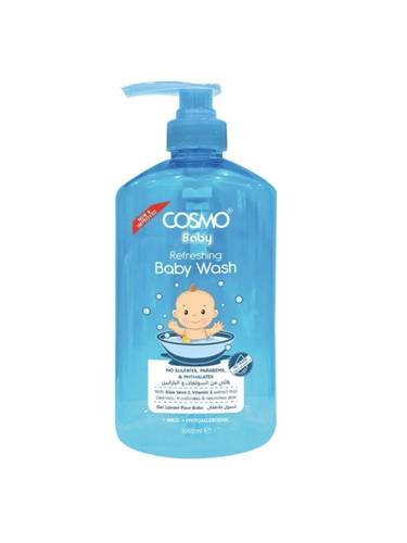 كوزمو بيبي (Cosmo Baby) غسول جسم منعش للأطفال (حجم عائلي) - 1000 مل