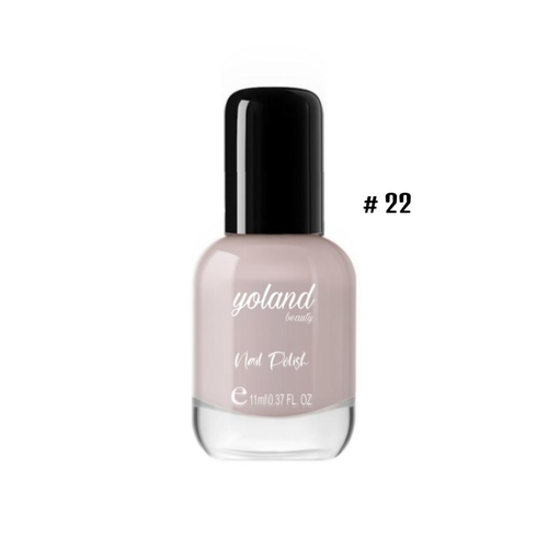 يولاند بيوتي (Yolande Beauty) طلاء أظافر (مناكير) طويل الأمد لون رقم 22