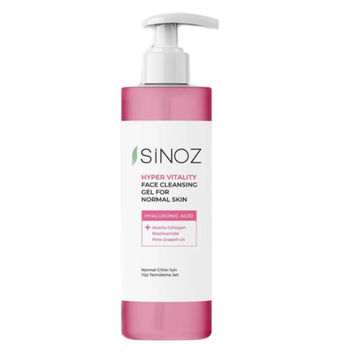 سينوز (Sinoz) جل تنظيف الوجه هايبر فيتاليتي (Hyper Vitality) للبشرة العادية - 400 مل