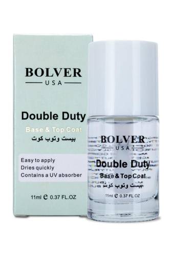 بولفير مقوي الأظافر بيست ون توب كوت (Top Coat) لحماية اللون ومنح لمعان فائق - 11 مل