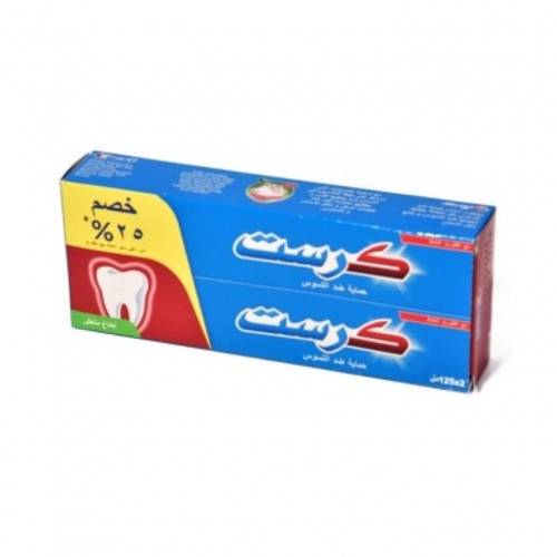 كرست (Crest) معجون أسنان للحماية المتكاملة ضد التسوس وتقوية المينا - 125 مل