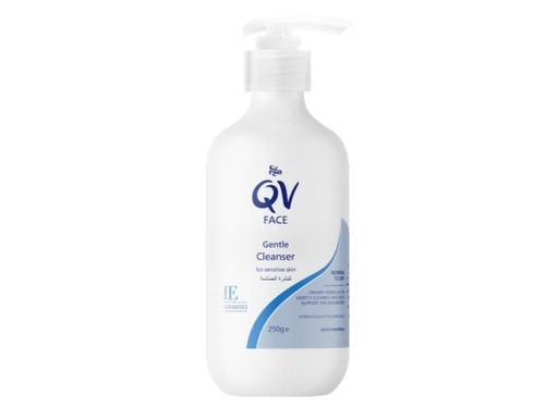 كيوفي غسول وجه منظف لطيف (Gentle Cleanser) لجميع أنواع البشرة الحساسة - 250 جم