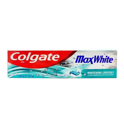 كولجيت معجون أسنان ماكس وايت (Max White) للتبييض بالكريستالات - 100 مل
