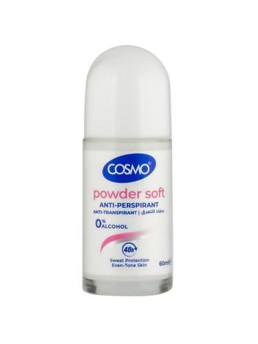 كوزمو (Cosmo) مزيل عرق رول أون باودر سوفت (Powder Soft) حماية 48 ساعة