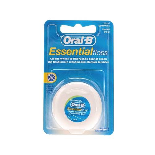 اورال بي خيط أسنان إسنشيال (Essential Floss) المشمع لتنظيف فعال