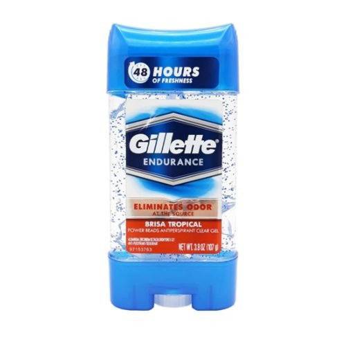 جيليت (Gillette) مزيل عرق ستيك جل (Tropical Antiperspirant) برائحة استوائية - 107 جم