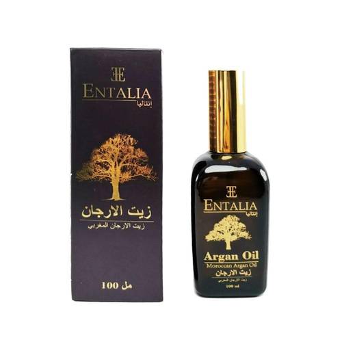انتاليا زيت الأرجان المغربي للشعر والبشرة لترطيب وتغذية وحماية من الجفاف - 100 مل