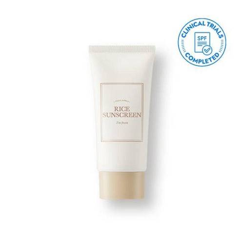 أي إم فروم واقي الشمس بالأرز (Rice Sunscreen) حماية عالية وتفتيح SPF50+ - 50 مل