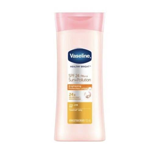 فازلين لوشن الجسم (Healthy Bright) مع عامل حماية من الشمس وتفتيح - 100 مل