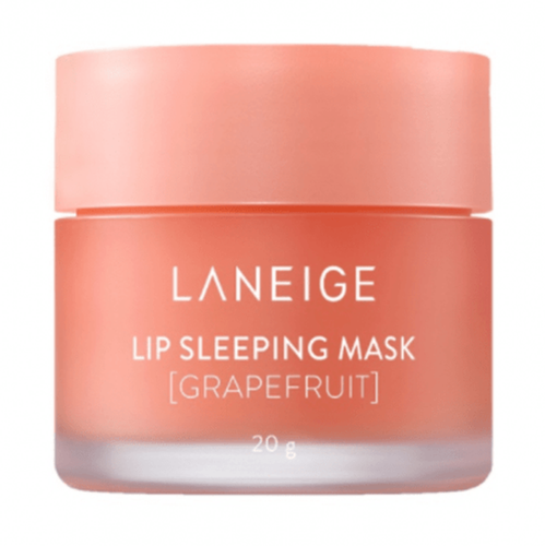 لانيج قناع الشفاه المرطب الليلي (Lip Sleeping Mask) بنكهة الجريب فروت لترطيب وتوريد الشفاه