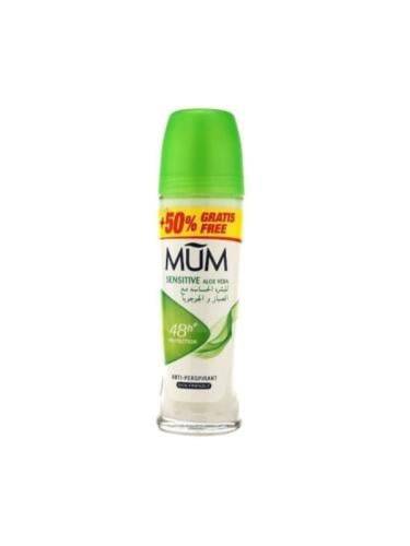 مام (MUM) مزيل عرق رول أون غير معطر (Unscented) للبشرة الحساسة - 75 مل