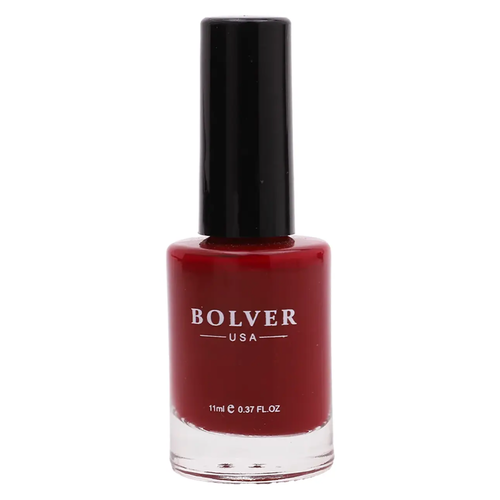 بلوفير (Bolver) طلاء أظافر مناكير لون شيري (Cherry) أحمر كرزي جذاب بلمعة تدوم طويلاً رقم 697