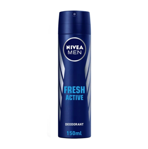 نيفيا مزيل عرق بخاخ فريش أكتيف (Fresh Active) بخلاصة المحيط - 150 مل
