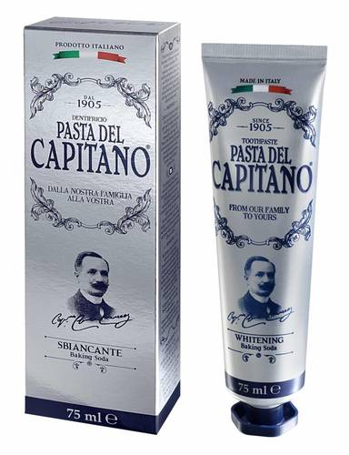 باستا ديل كابيتانو (Pasta del Capitano) معجون أسنان بصودا الخبز لتبييض طبيعي