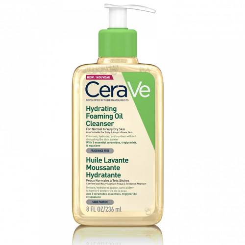 سيرافي زيت منظف رغوي مرطب (Hydrating Foaming Oil) للبشرة الجافة جداً - 236 مل