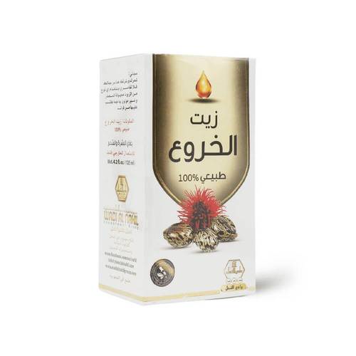 وادي النحل زيت الخروع النقي لتعزيز نمو وتكثيف الشعر والرموش والحواجب - 125 مل