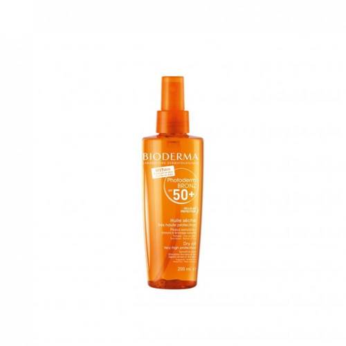 بيوديرما زيت التسمير الجاف (Photoderm Bronz) مع واقي شمس للاسمرار - 200 مل