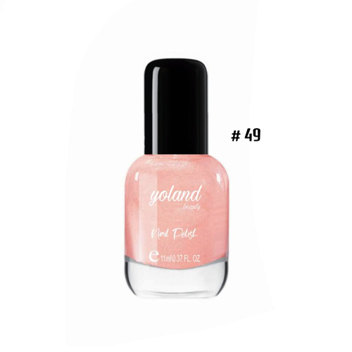 يولاند بيوتي (Yolande Beauty) طلاء أظافر (مناكير) طويل الأمد لون رقم 49