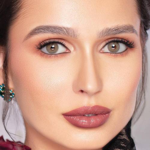 عدسات ناتشورال (Natural) ملونة شهرية مجموعة كور لون أوبال (Opal) بريق طبيعي
