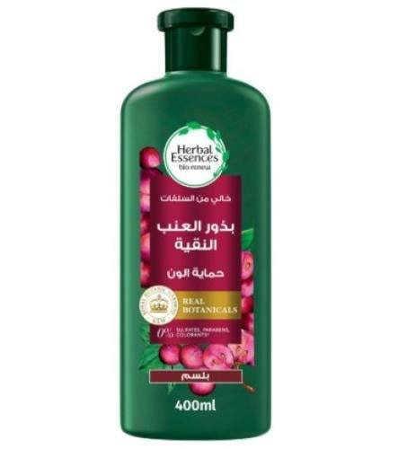 هيربل إيسنسز (Herbal Essences) بلسم الشعر بخلاصة بذور العنب النقية لتغذية الشعر - 400 مل
