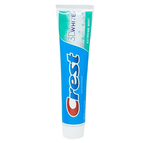كرست معجون أسنان ثري دي وايت (3D White) بقوة النعناع المنعش والتبييض - 125 مل