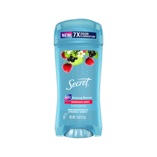 سيكريت (Secret) مزيل عرق سينت (Scent) مضاد للتعرق جل شفاف أصلي حماية قوية