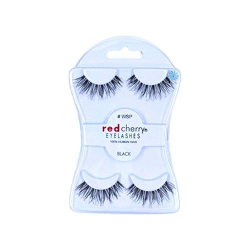 ريد شيري (Red Cherry) مجموعة رموش صناعية (2 في 1) جذابة وناعمة موديل WSP