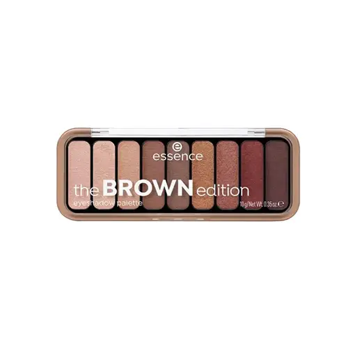 ايسنس باليت ظلال عيون براون إيديشن (Bronzed Edition) ألوان ترابية دافئة