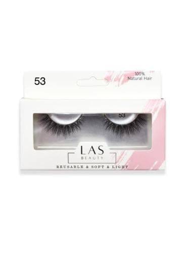 لاس بيوتي (Las Beauty) رموش طبيعية موديل ميعاد رقم 53