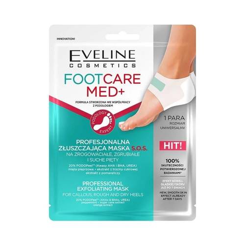 إيفلين (Eveline) قناع (ماسك) تقشير وترطيب القدمين فوت كير ميد+