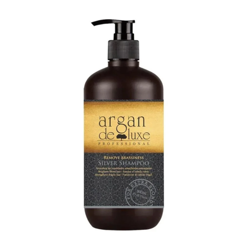 أرجان ديلوكس (Argan Deluxe) شامبو سيلفر (Silver) للشعر المصبوغ والرمادي - 300 مل
