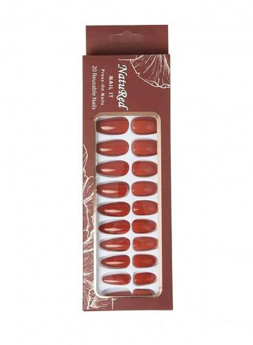 ناتوريد (Naturid) طقم أظافر صناعية ملونة ذاتية اللصق مظهر احترافي X1510