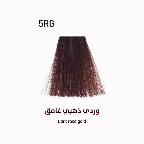 إيفر لاين (Everline) صبغة شعر إيطالية احترافية بدون أمونيا لون رقم (5RG)